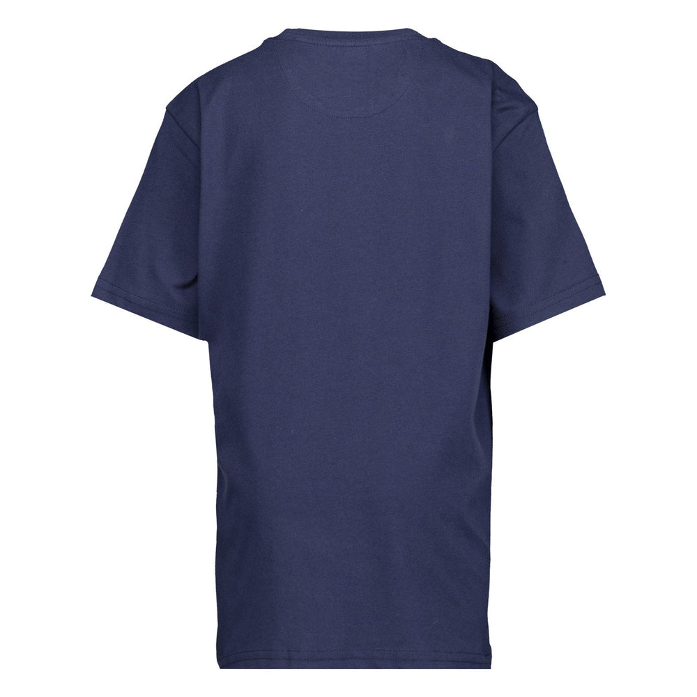 Kids ECO Essentials Real Madrid Color Crest T-Shirt Navy