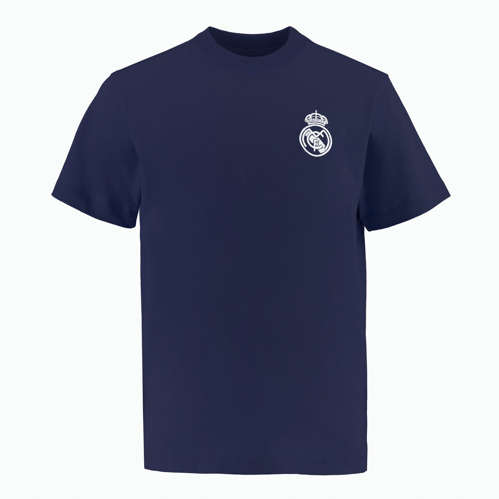 T-Shirt Bambini Essentials RM 26 Cotone Blu Navy