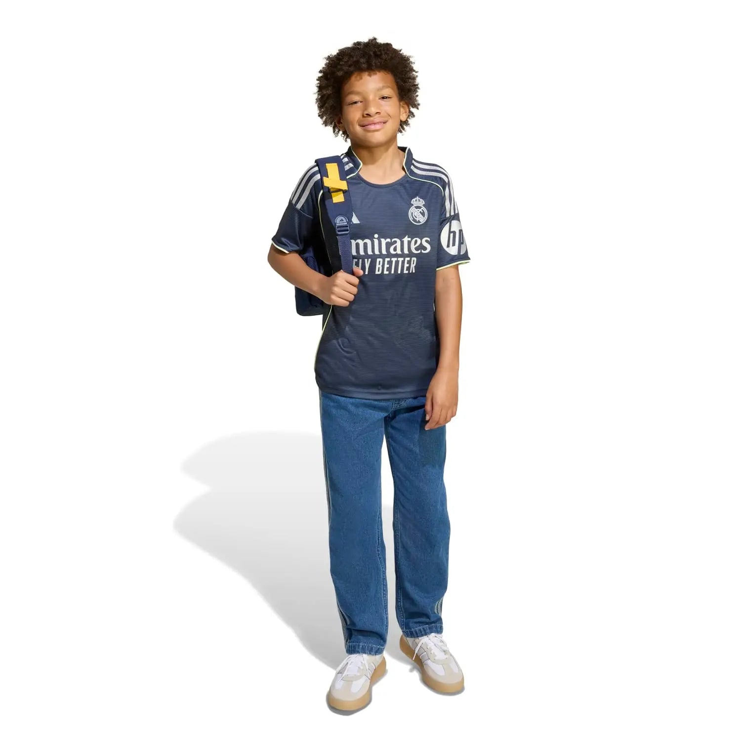 キッズ セカンドキット 25/26 ネイビーブルー Tシャツ – レアル キッズ セカンドキット 25/26 ネイビーブルー Tシャツ – レアル