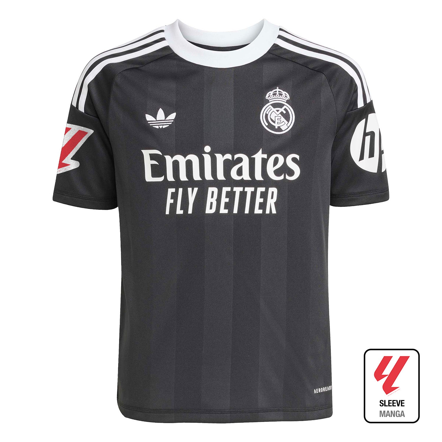 ユース ゴールキーパーユニフォーム 25/26 ブラック – レアル