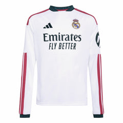 Youth Home Long Sleeve Jersey 26/27 White