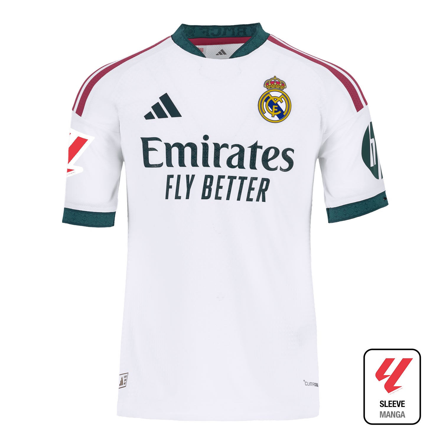 Camiseta Authentic Niño Primera Equipación Blanca 26/27
