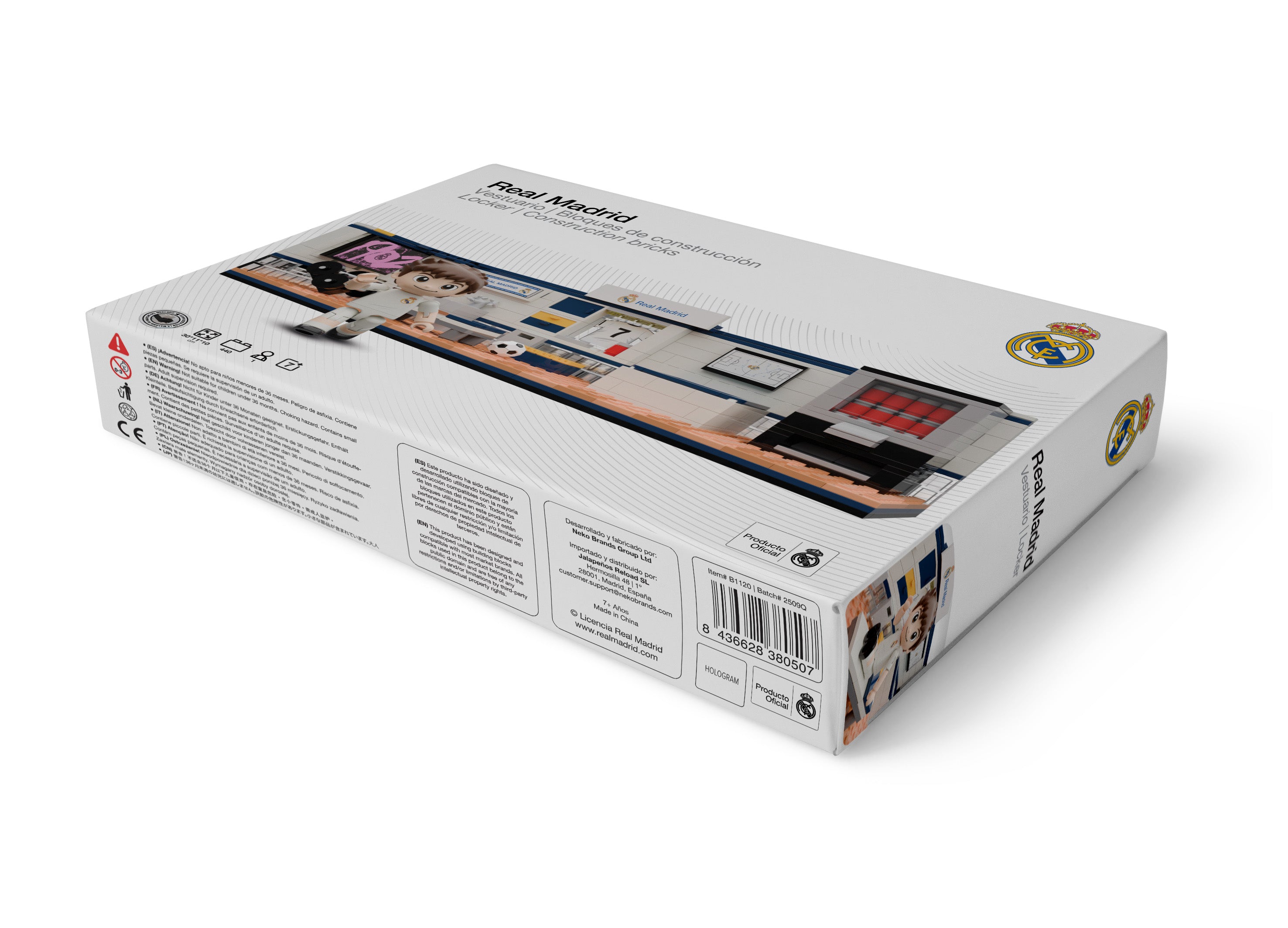 スタジアムロッカールームパズルセット 440ピース – レアル