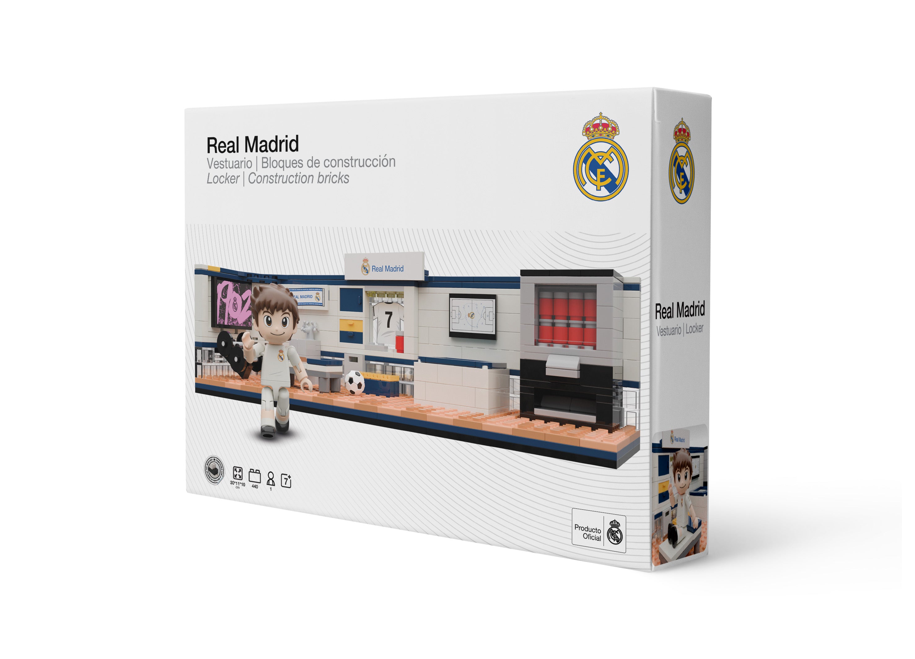 スタジアムロッカールームパズルセット 440ピース – レアル