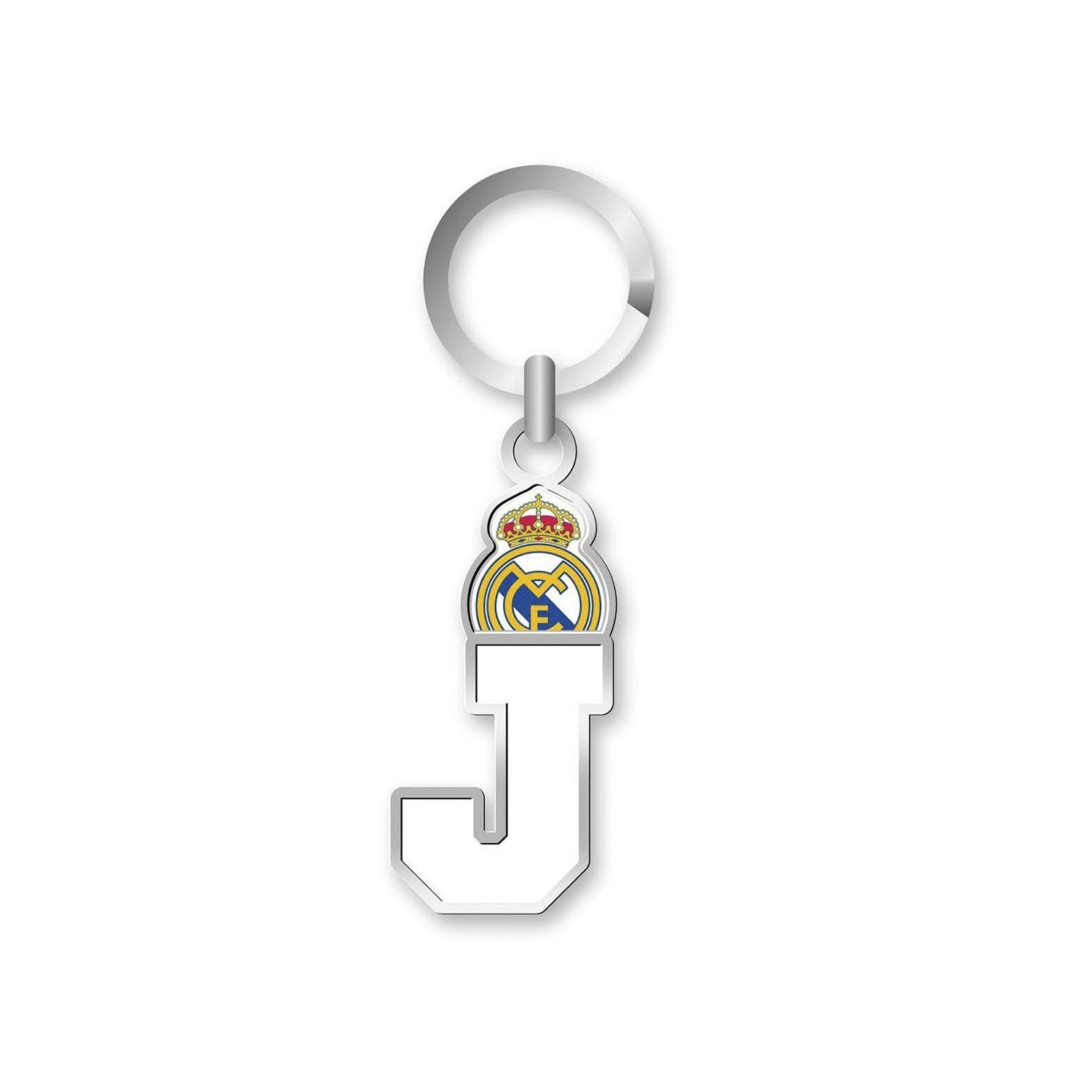 Real Madrid Letter Keyring- J