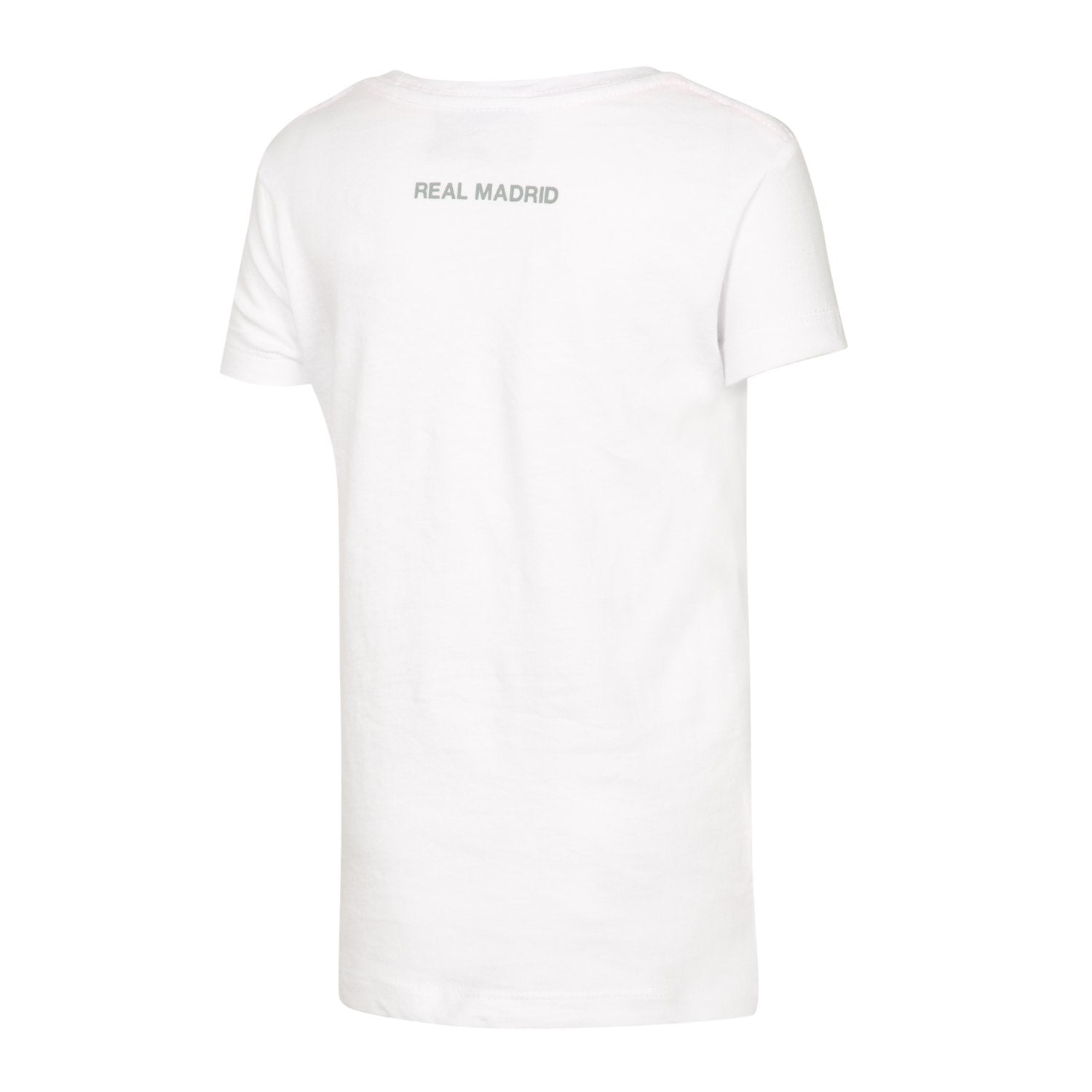 Real Madrid Infant Crest T-Shirt White/Silver
