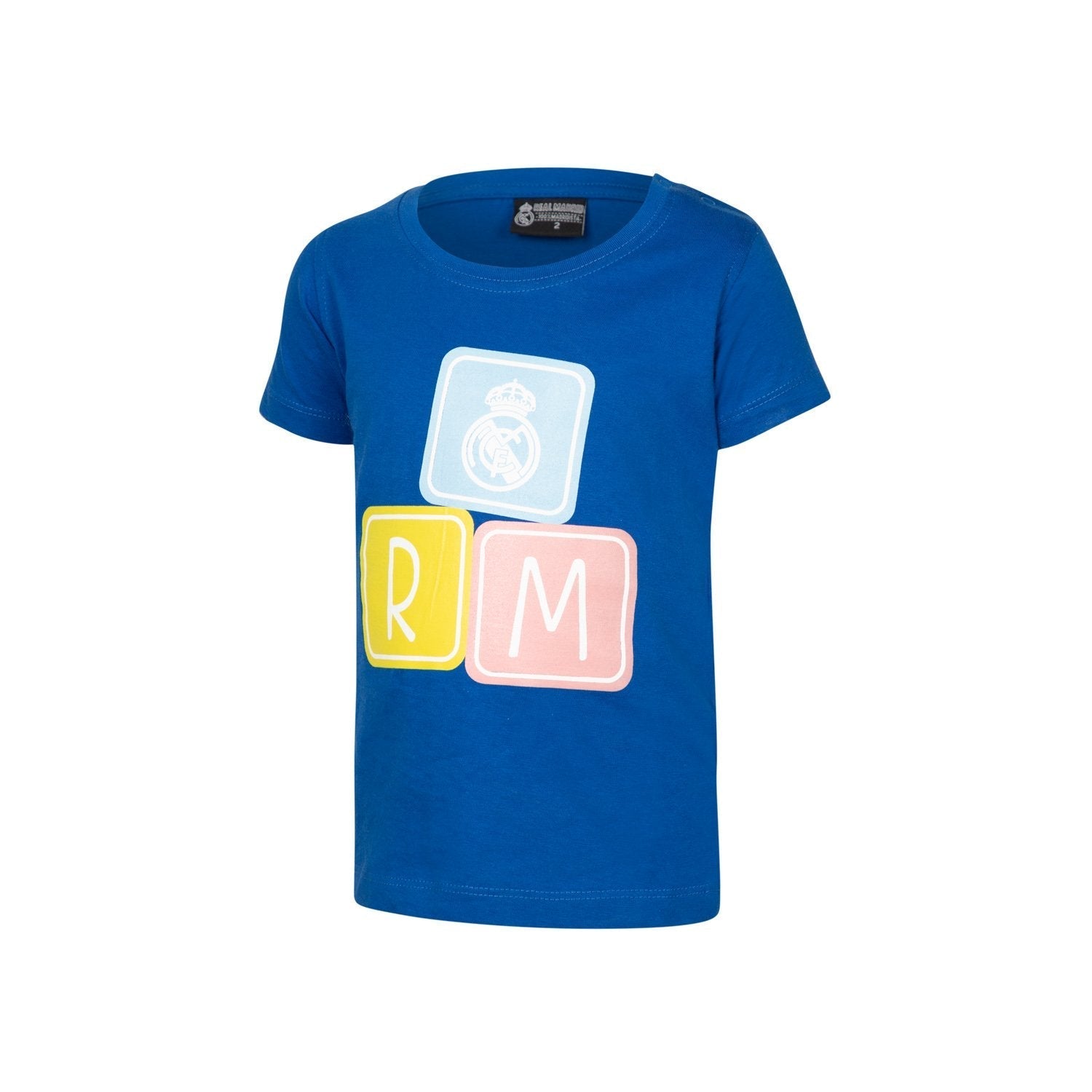 Real Madrid Infant Graphic T-Shirt Blue
