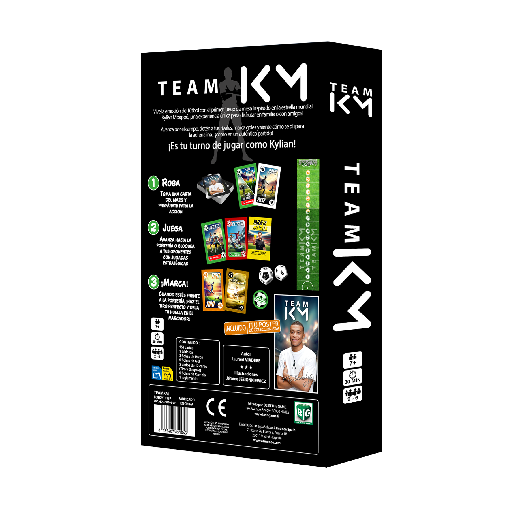 Jogo Team KM Versão Francês