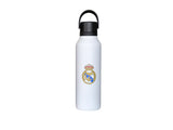 White 600ml Crest Thermo Bottle