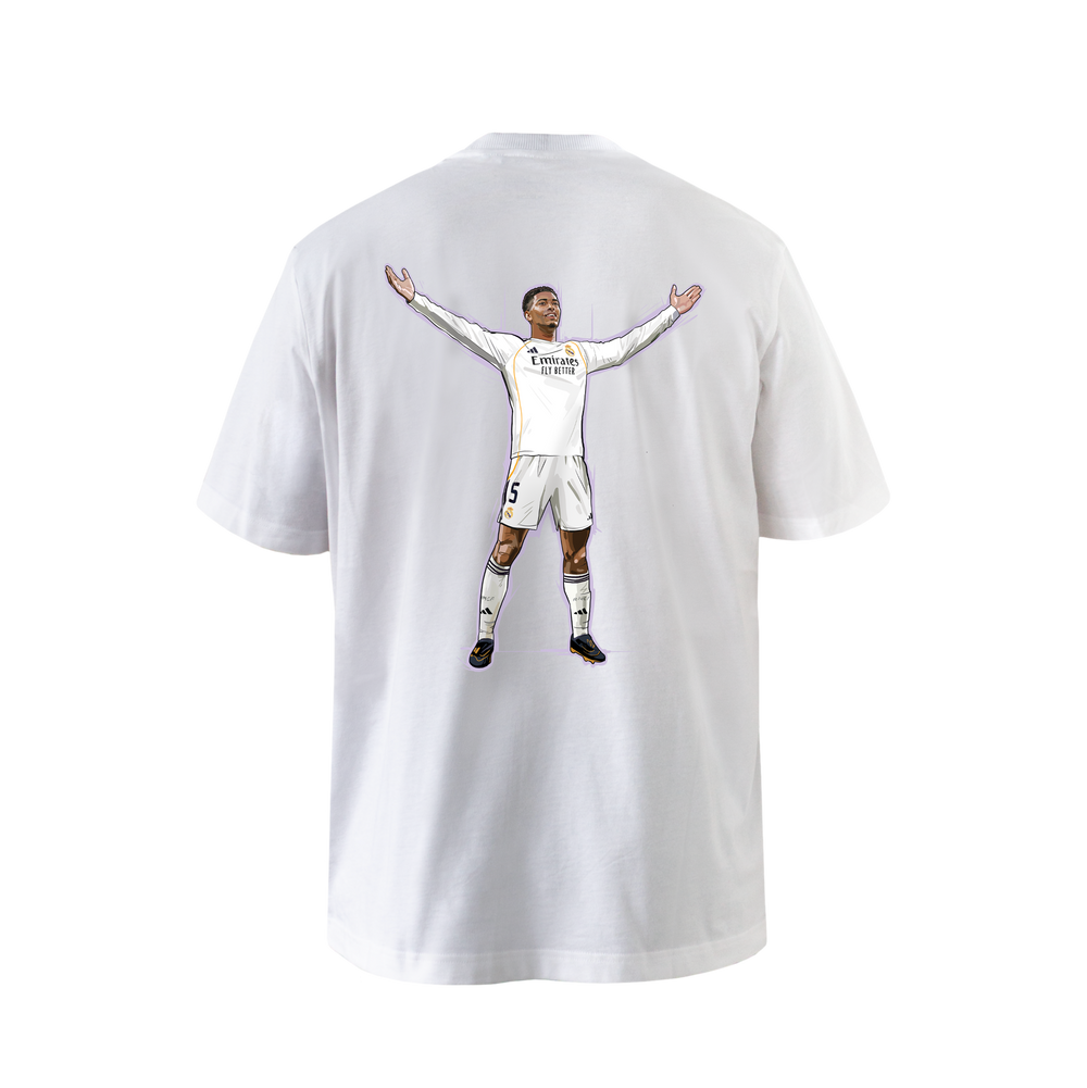Camiseta Hombre adidas Magic Moments Jude Bellingham Blanca