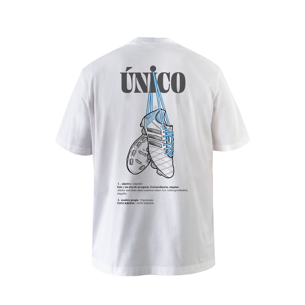 Camiseta Hombre adidas Magic Momentos Kroos Unico Blanca