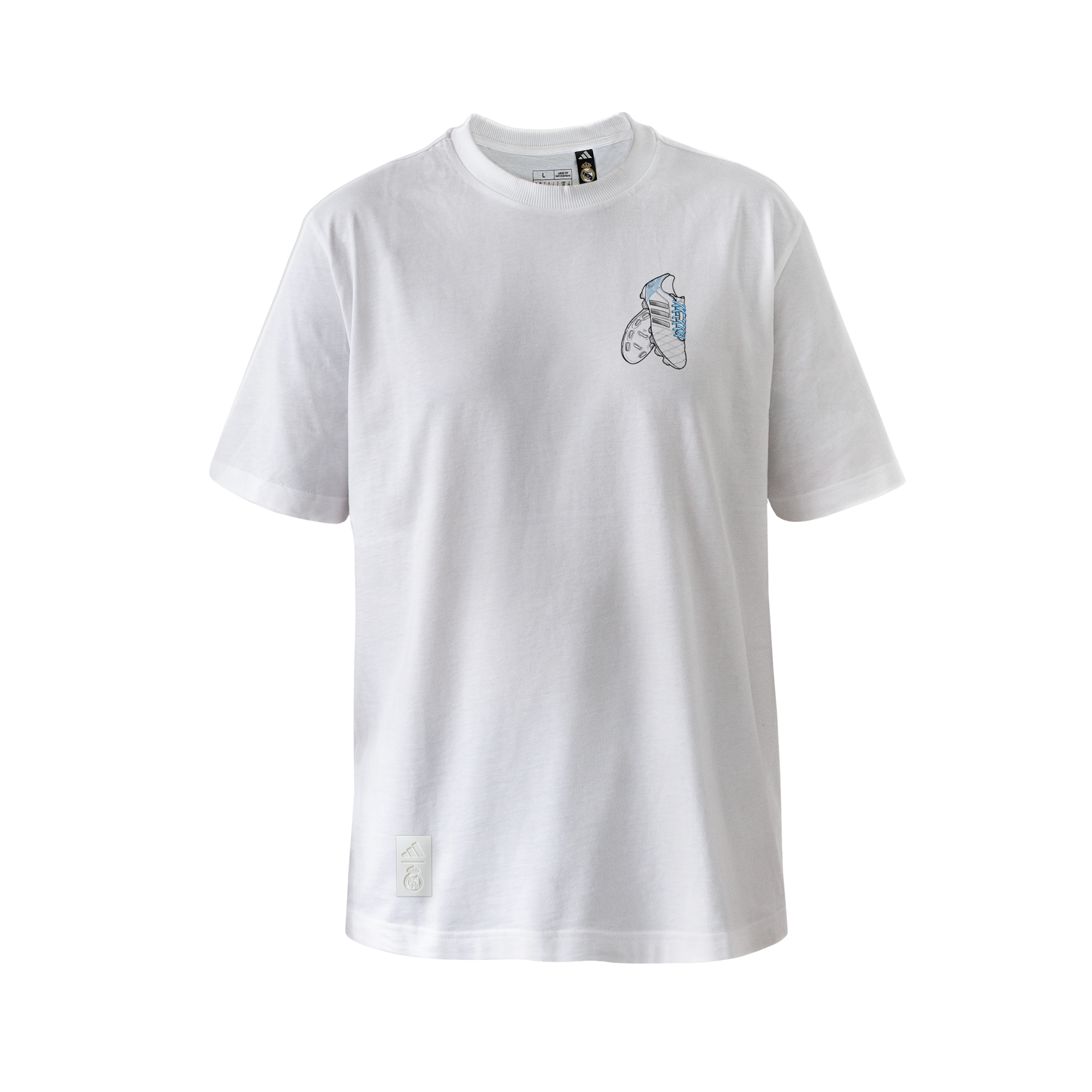 Camiseta Hombre adidas Magic Momentos Kroos Unico Blanca