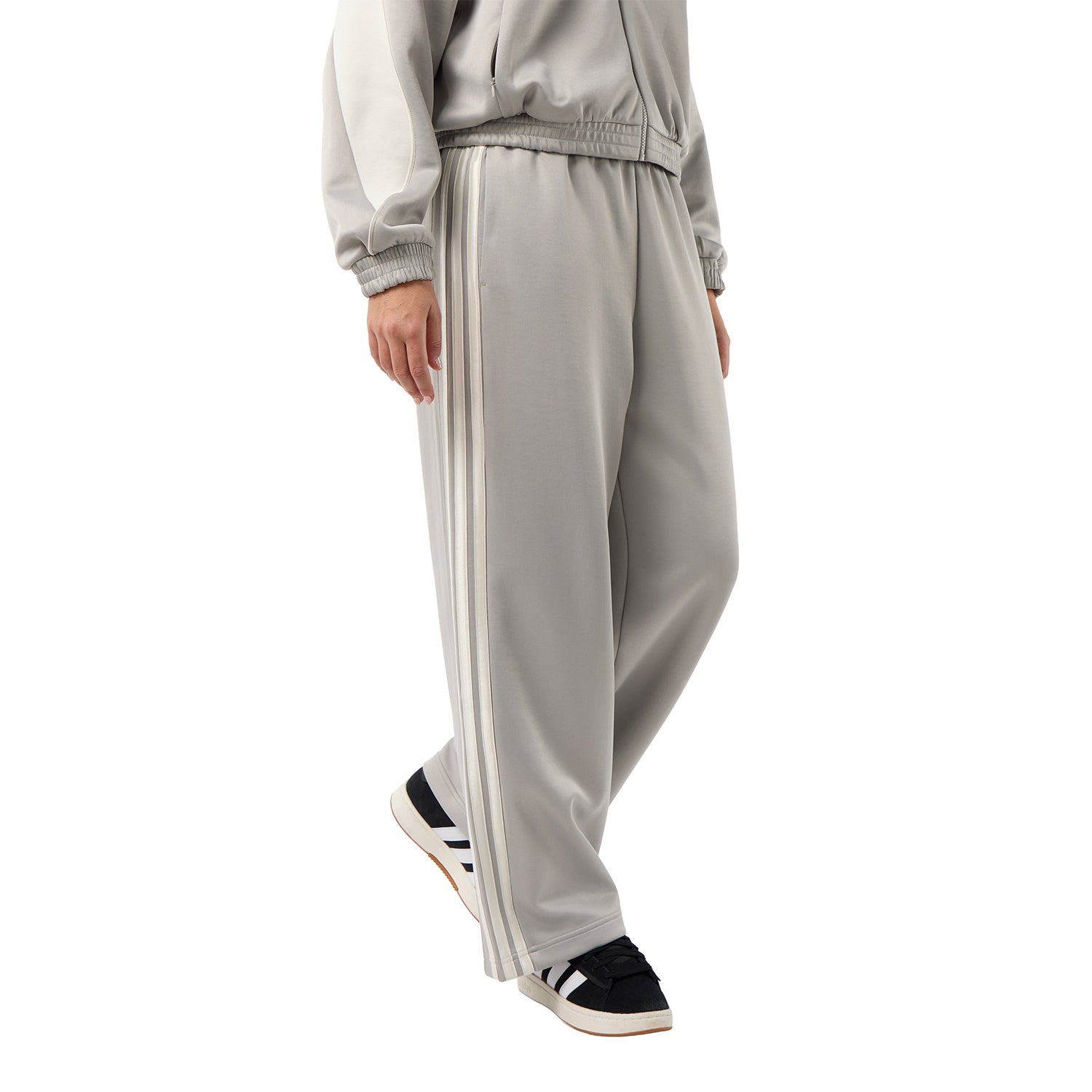 Womens adidas Stadium Tracksuit Pants Grey