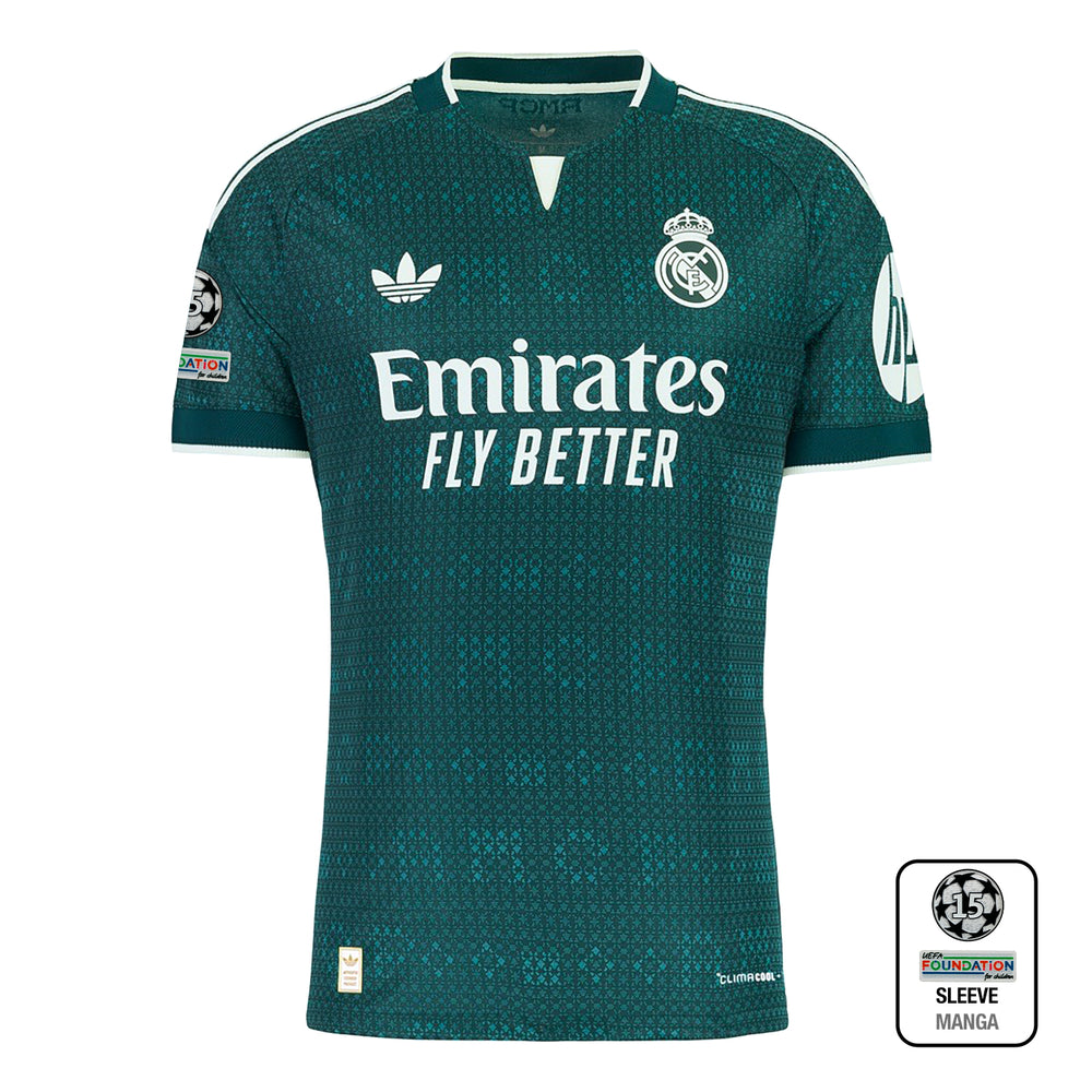 Mens Away Authentic Jersey Green 26/27