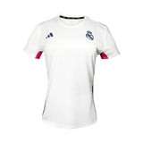 Crop-T-Shirt Damen adidas Running Weiß