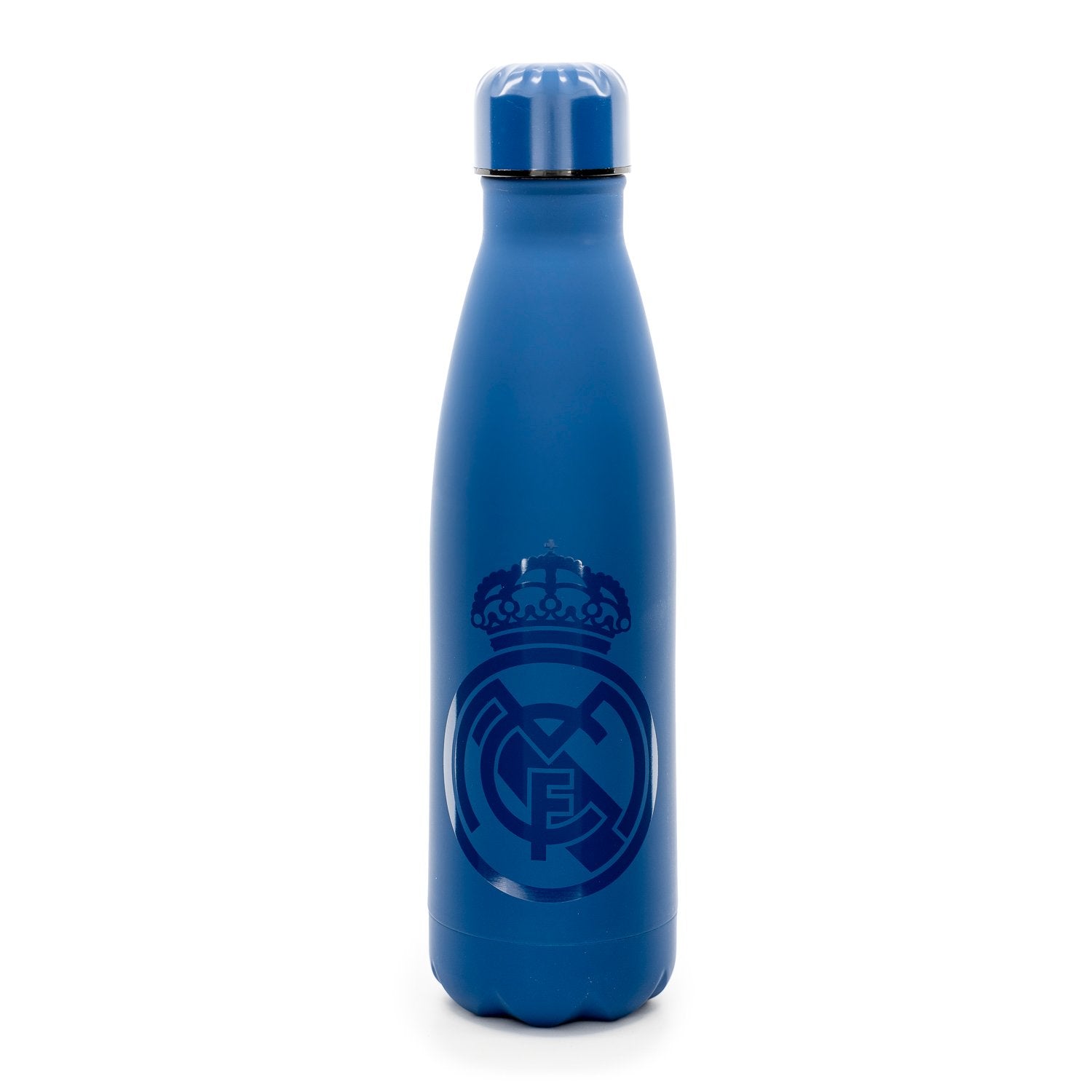 Steel 500ml Rubberized Bottle Blue Real Madrid