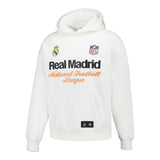 男款 Real Madrid x NFL 连帽衫 白色