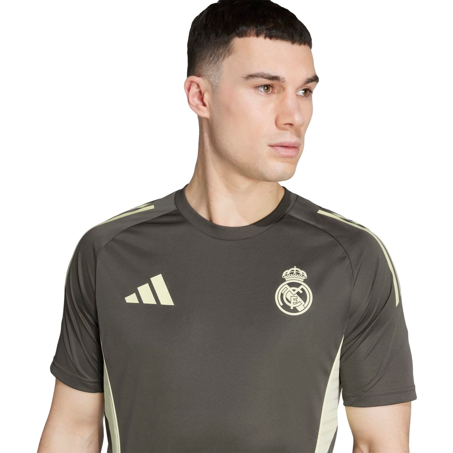 Mens adidas Training Shirt 25/26 Dark Olive