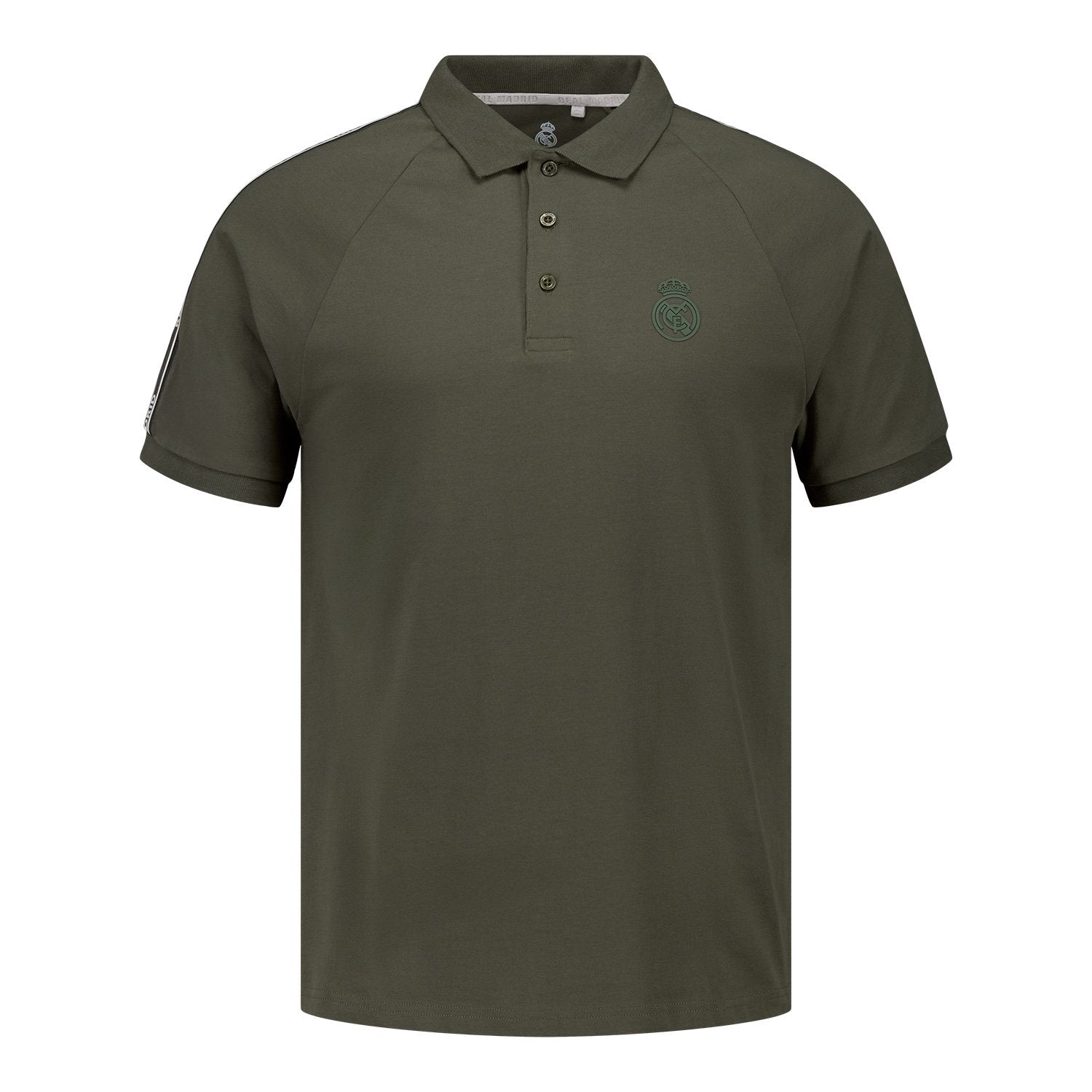 Mens Tape Polo Green
