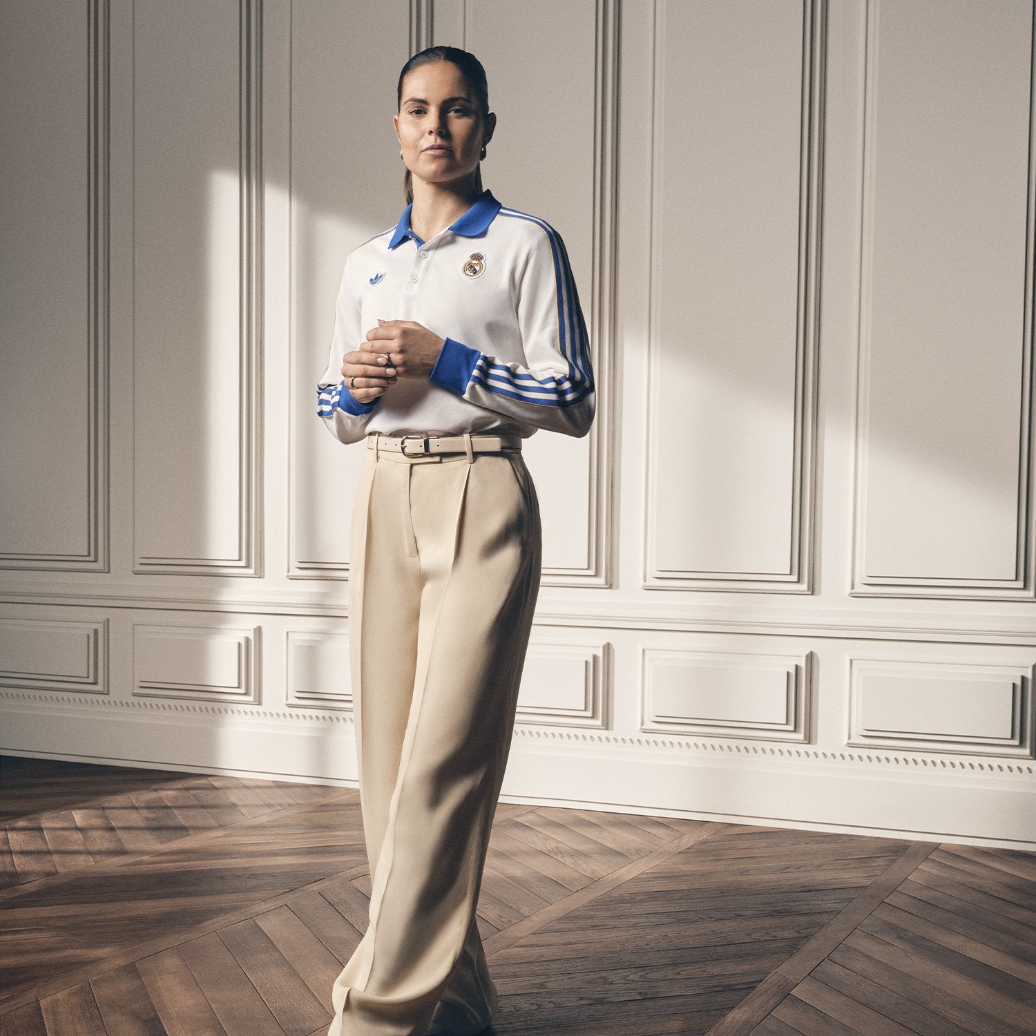 Mens adidas Originals Terrace Icons Polo 25/26 White