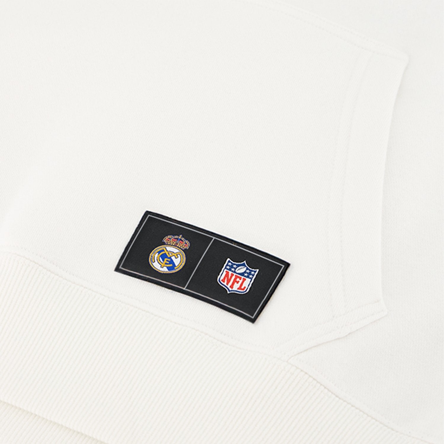 Mens Real Madrid x NFL Hoodie White