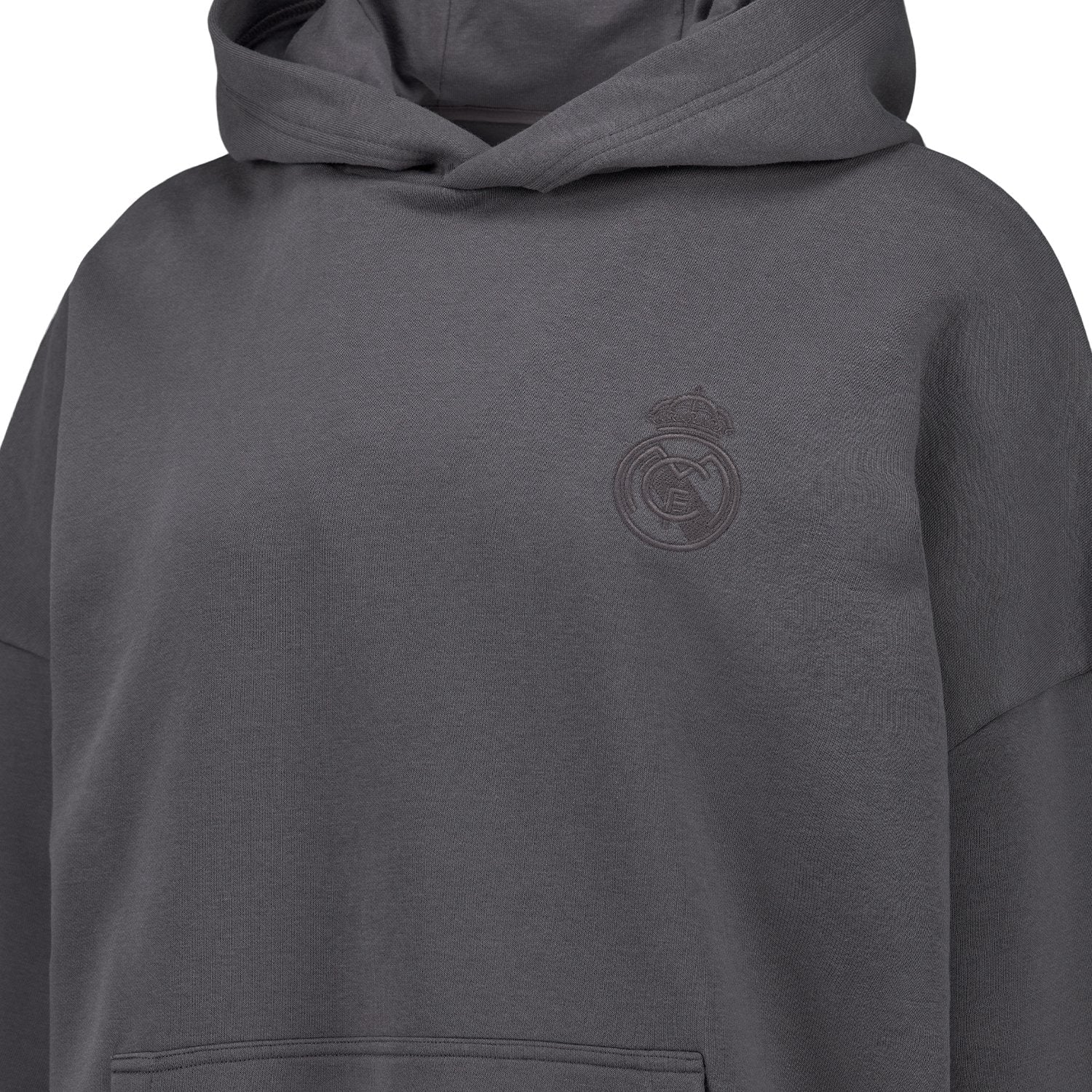 Womens Vintage Hoodie Charcoal