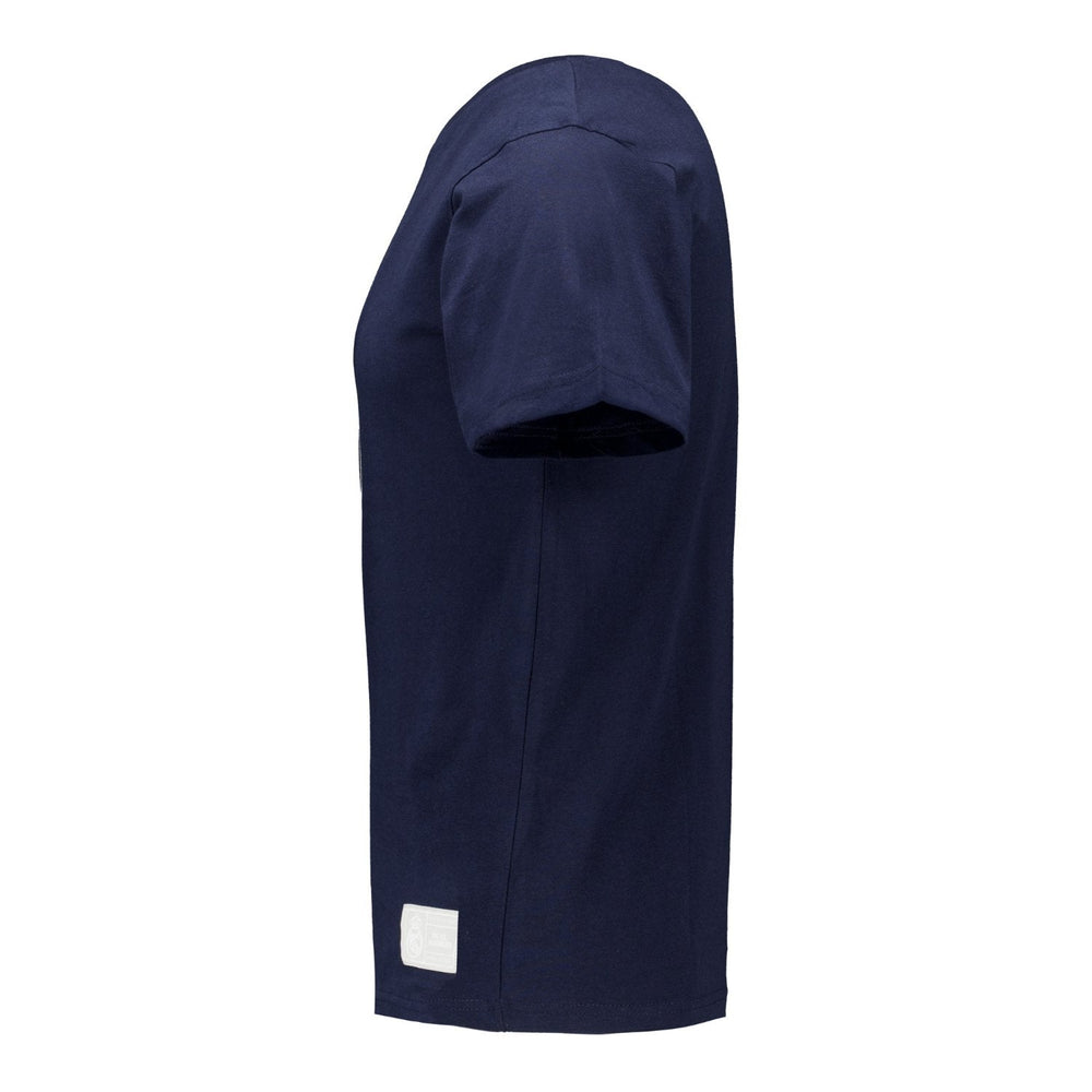 Mens Color Crest T-Shirt Navy Real Madrid