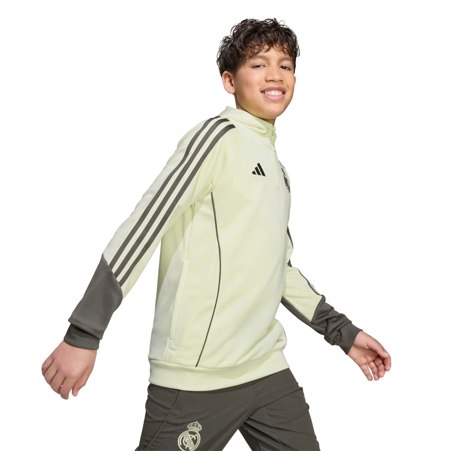 Kids adidas Training Hoodie 25/26 Lime Green
