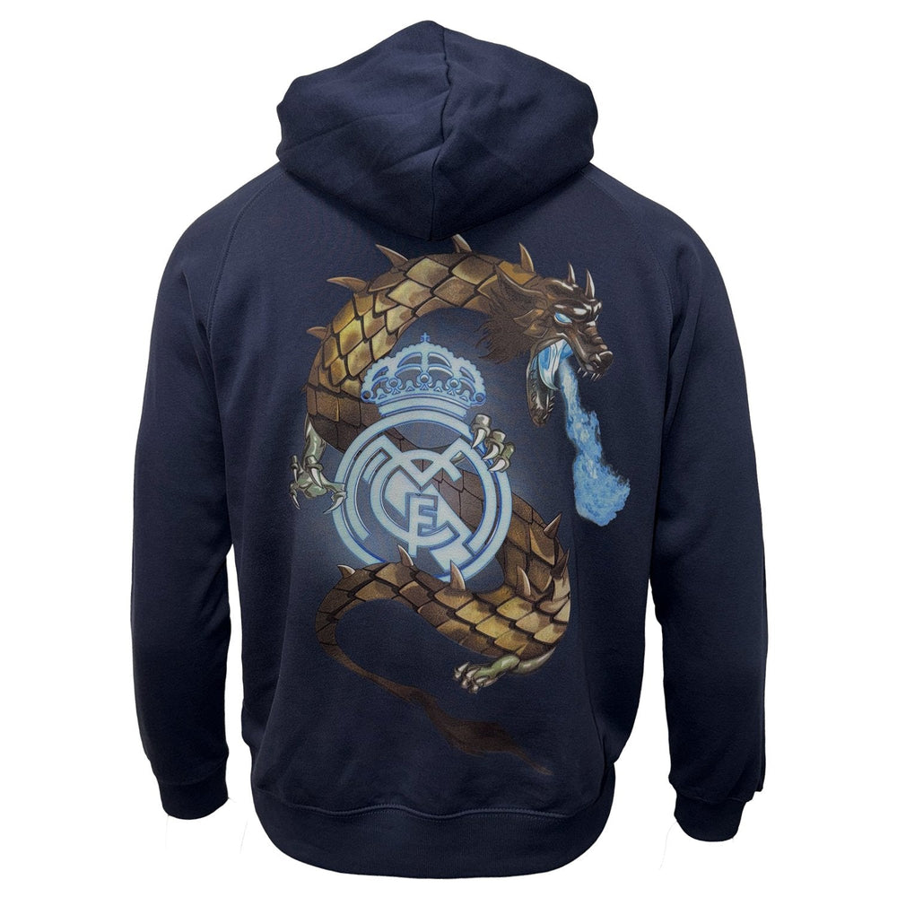 Youth Dragon Hoodie Navy