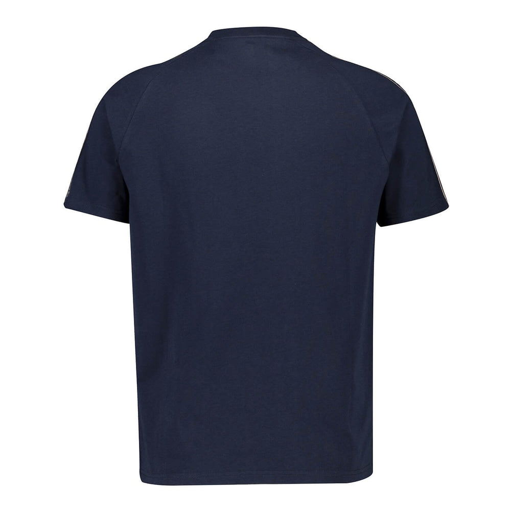 Mens Tape T-Shirt Navy Real Madrid