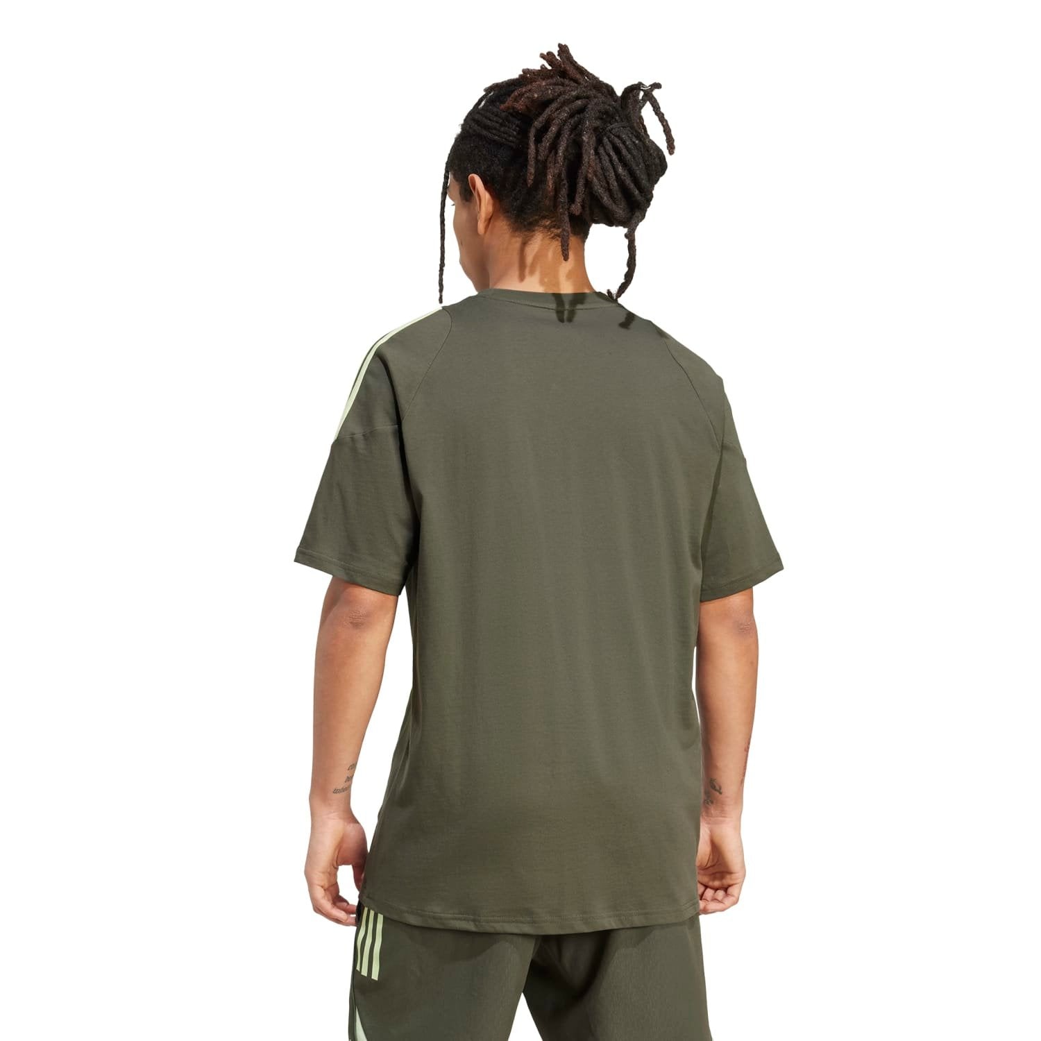 Mens adidas Training T-Shirt 25/26 Dark Olive