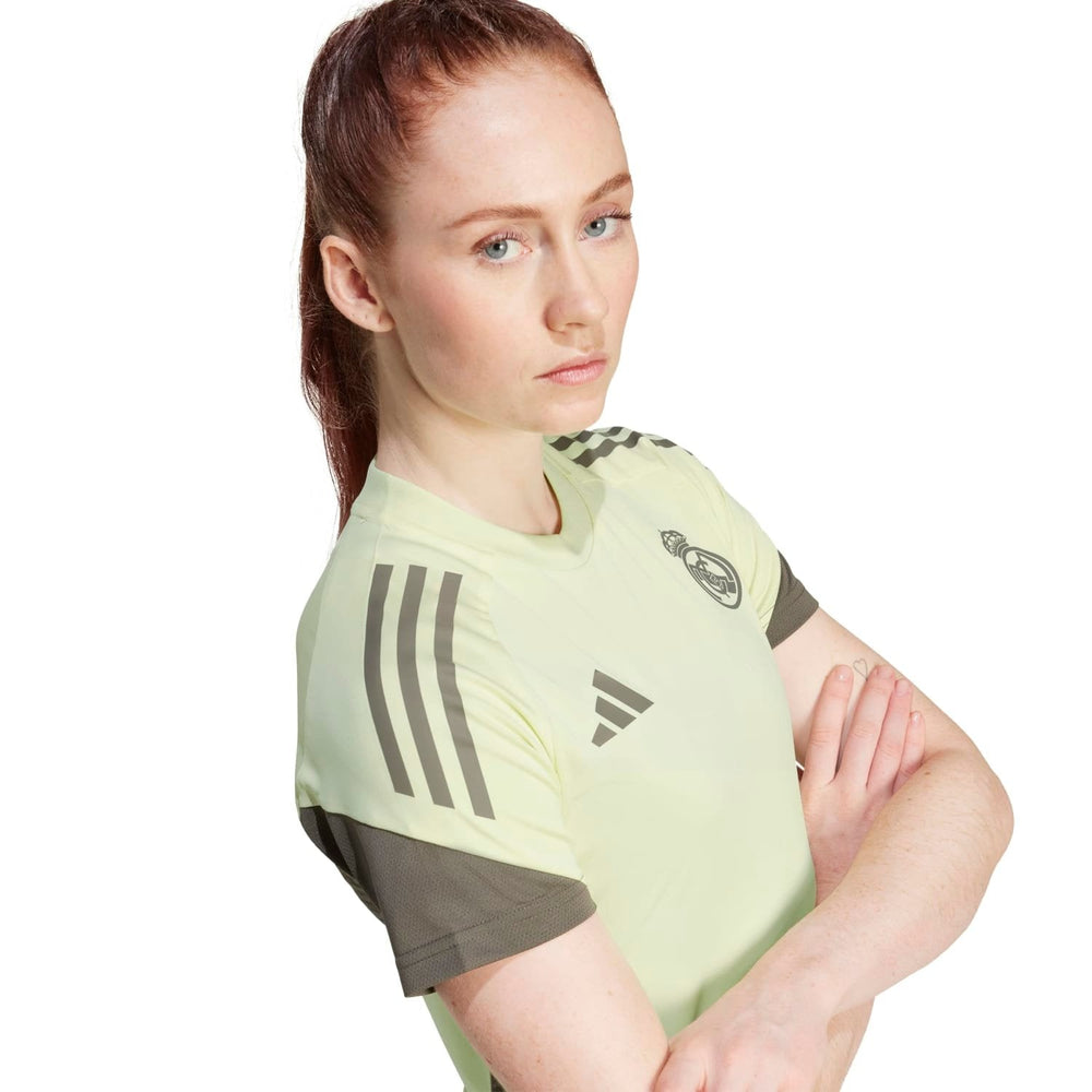 Womens adidas Training Shirt 25/26 Lime Green