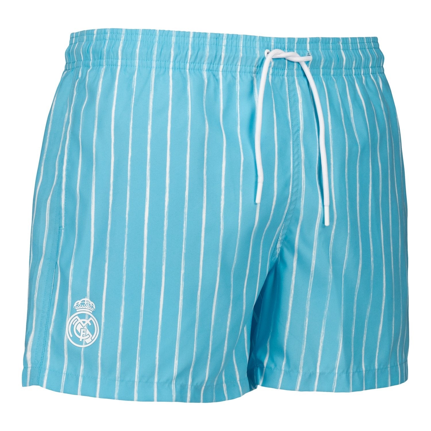 Mens Swimshort Thin Stripes Aquamarine