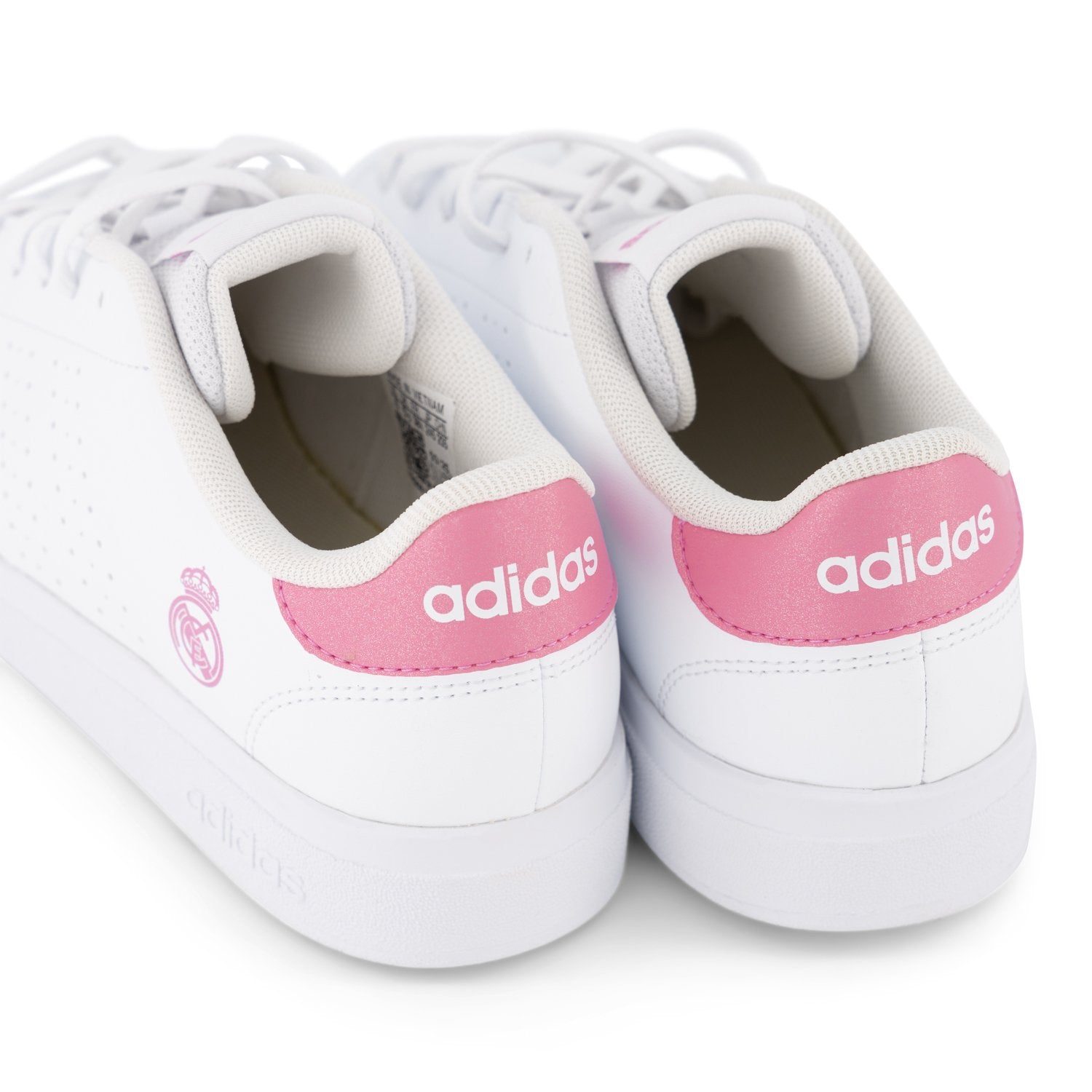 adidas Kids Advantage 2.0 Shoes White/Pink