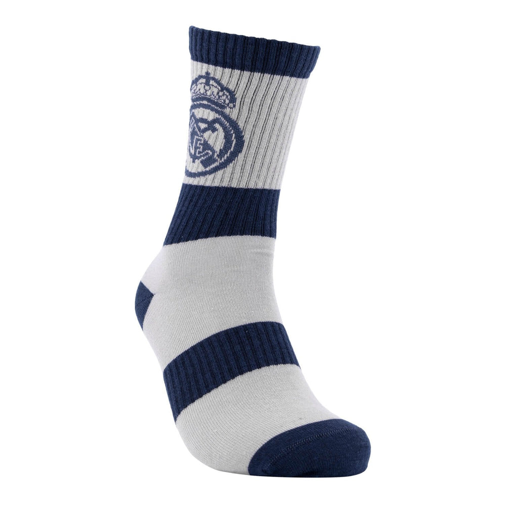 Mens Lifestyle Crew Socks Stripes 2 Pack