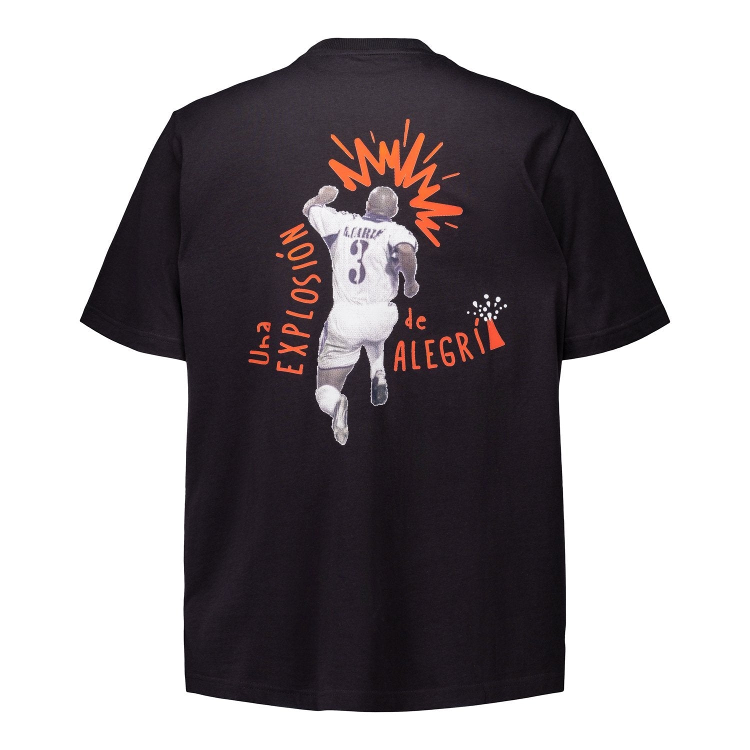 Mens T-Shirt Roberto Carlos adidas Magic Moments Black