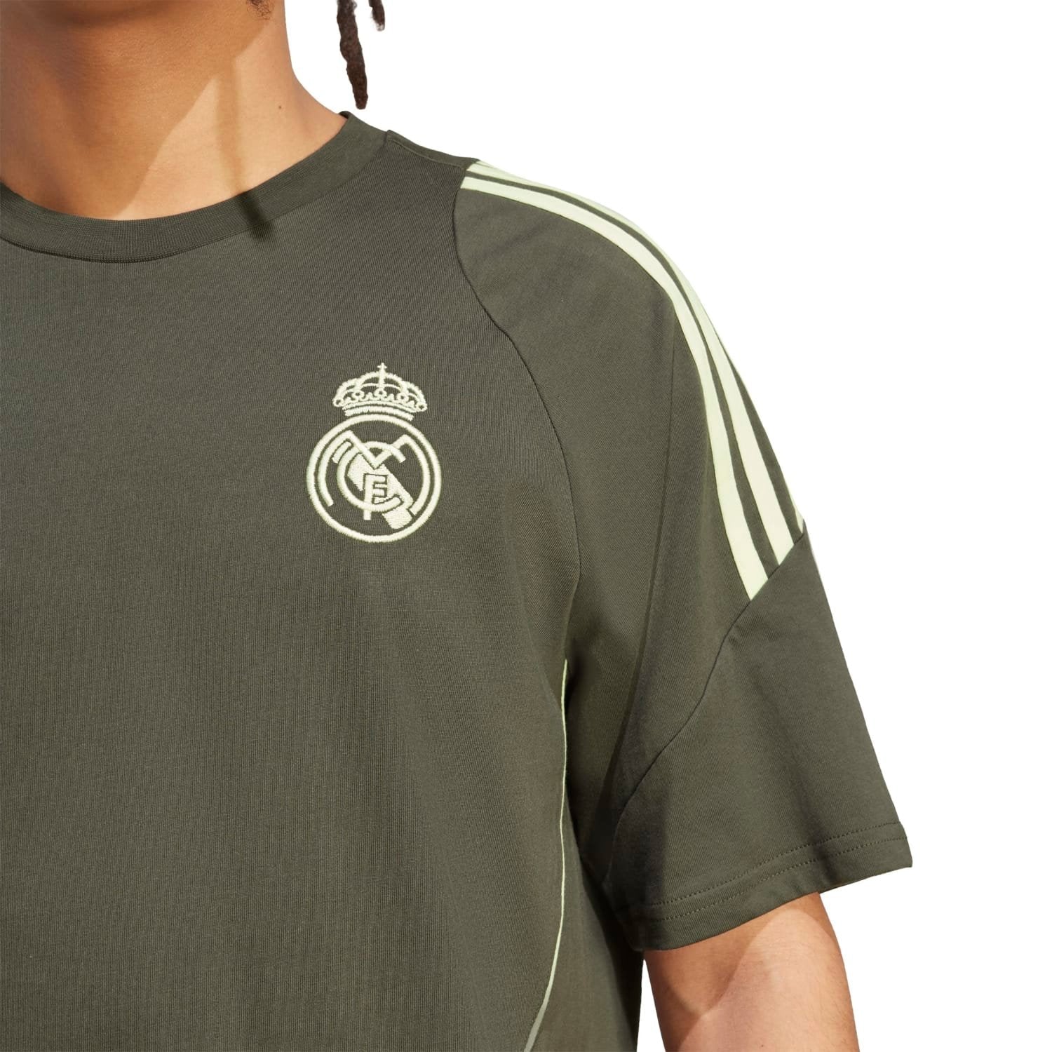 Mens adidas Training T-Shirt 25/26 Dark Olive
