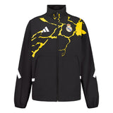 男款 adidas Marvel 国歌夹克 25/26 黑色