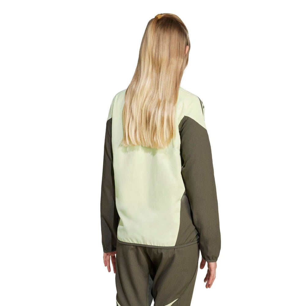 Kids adidas Training Tracksuit Jacket 25/26 Lime Green