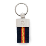 Portachiavi in Tessuto Navy con Bandiera Spagnola Real Madrid