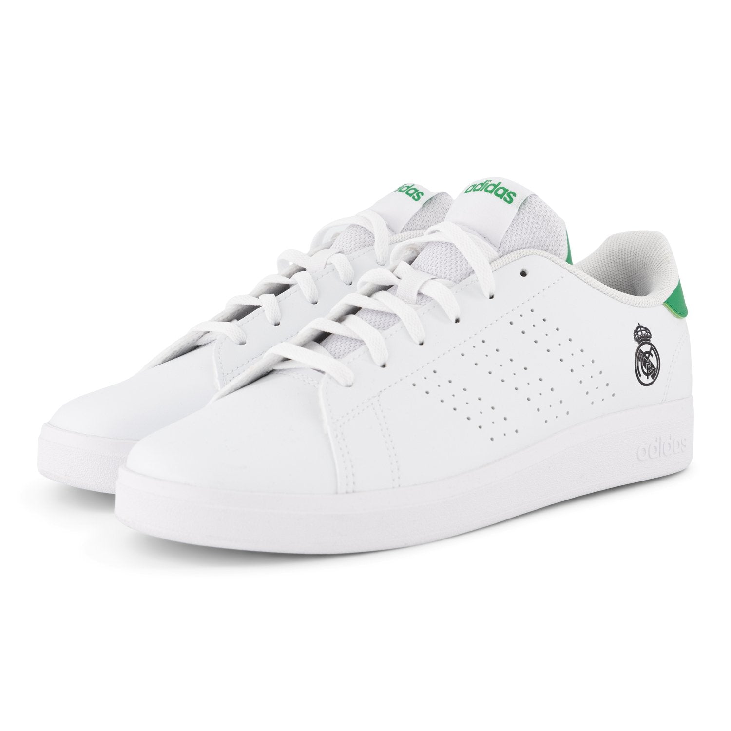 adidas Kids Advantage 2.0 Shoes White/Green