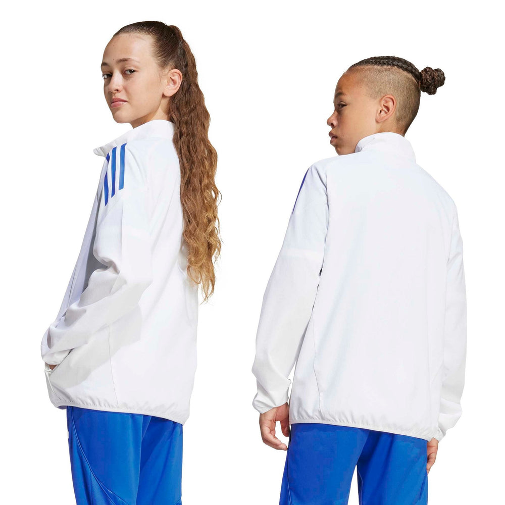 Kids adidas UCL Training Tracksuit Jacket 25/26 White
