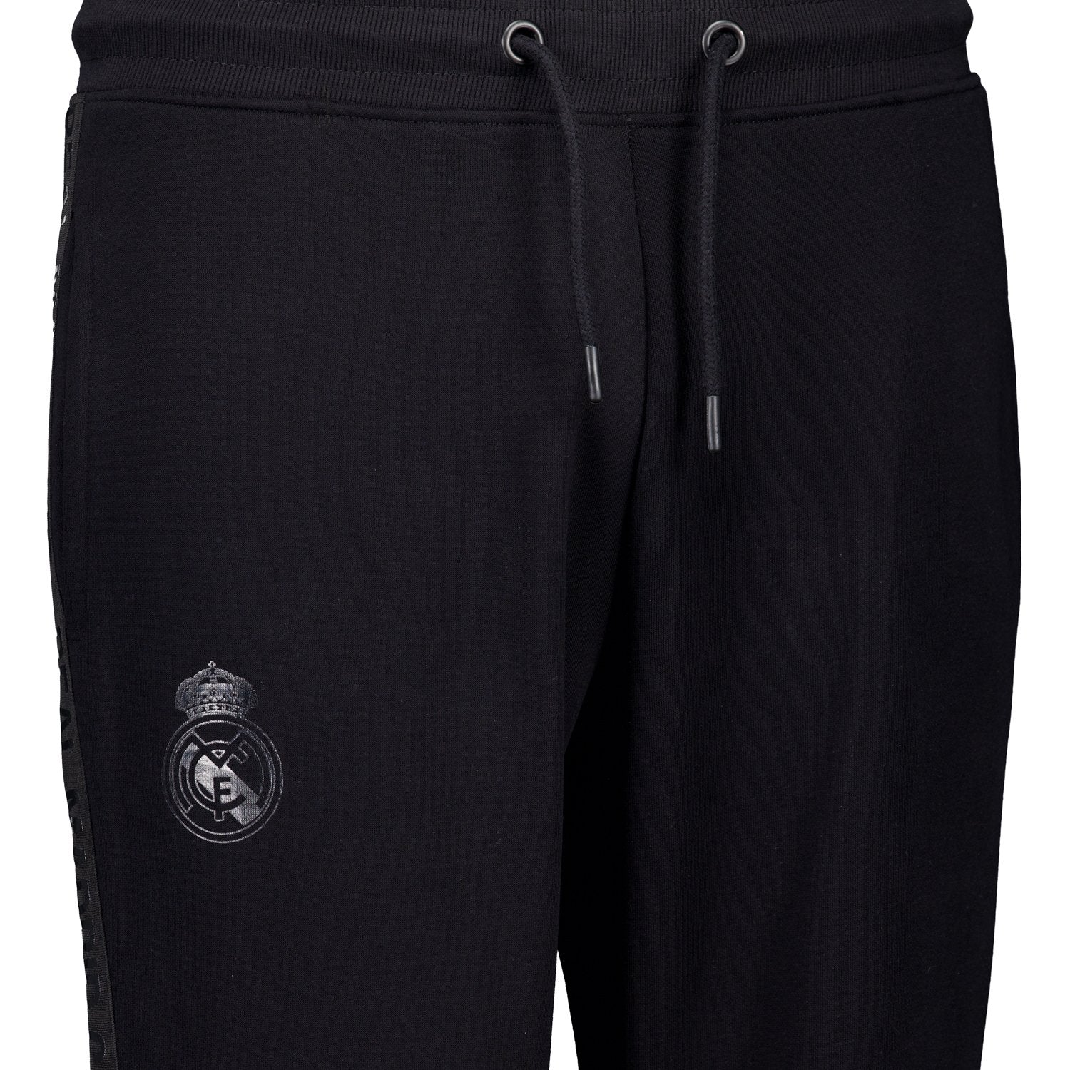 Mens Blackout Jogger Tape Black Real Madrid