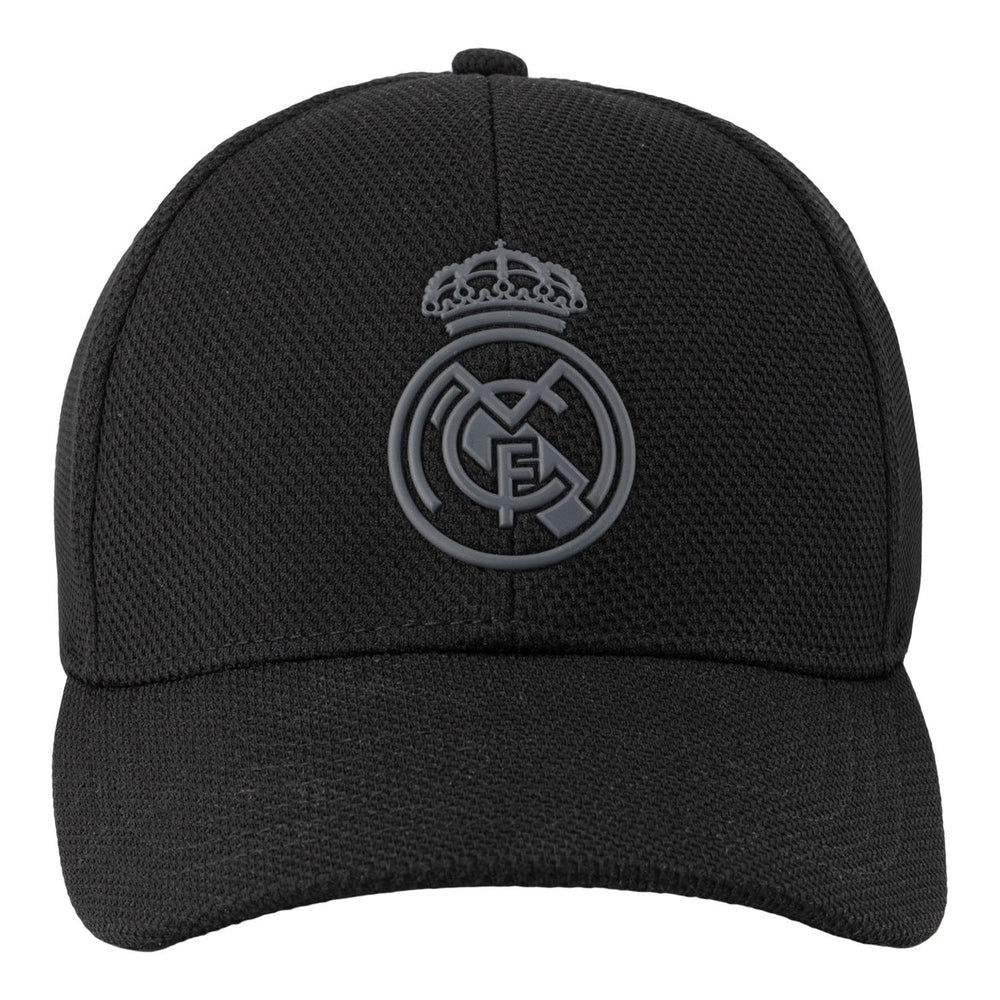 Adult Cap Crest Piqué Black Real Madrid