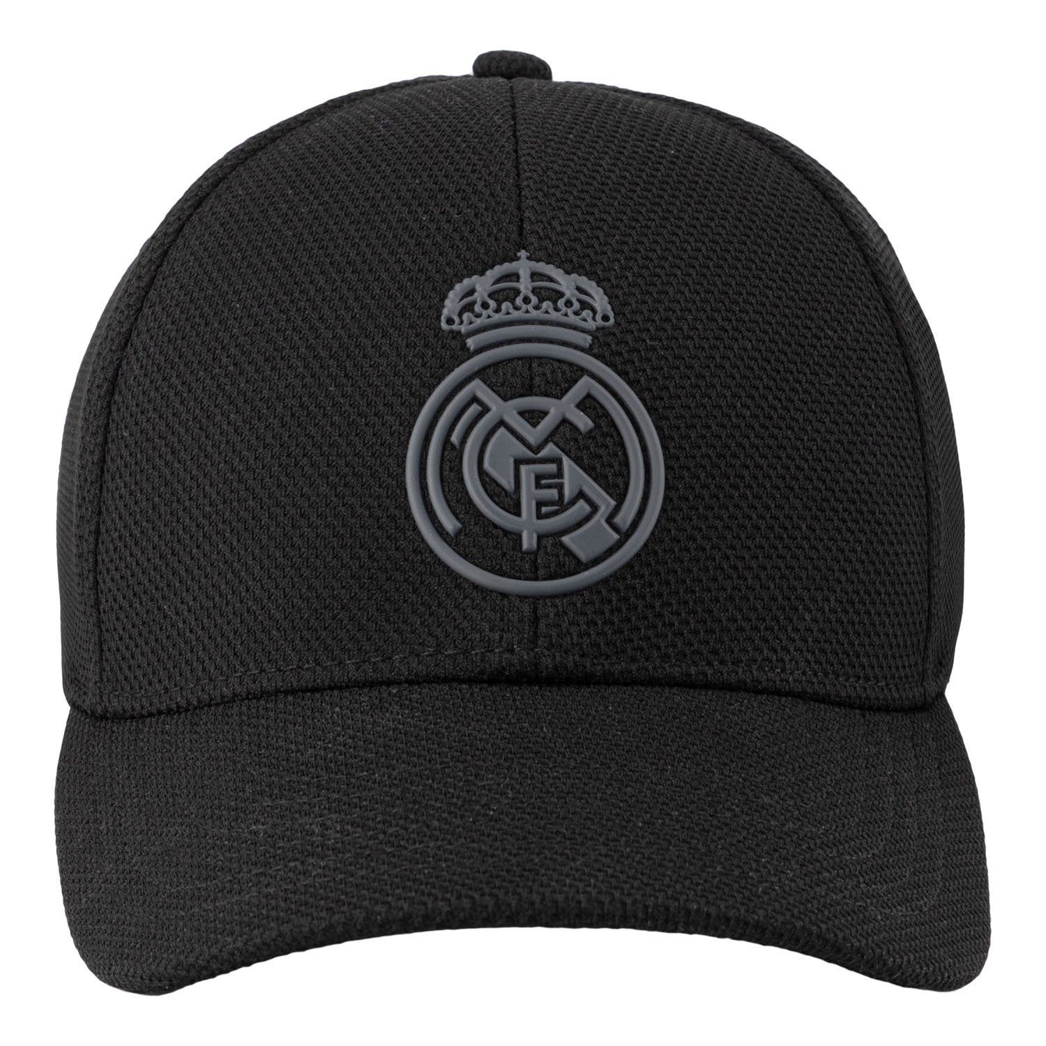 Adult Cap Crest Piqué Black Real Madrid