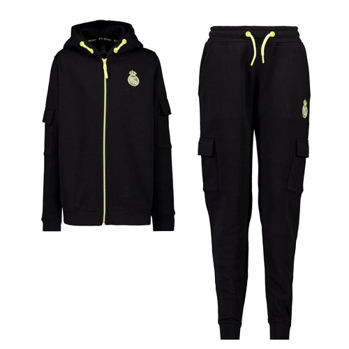 Kids Tracksuit Cool Kids Utility Pocket Black