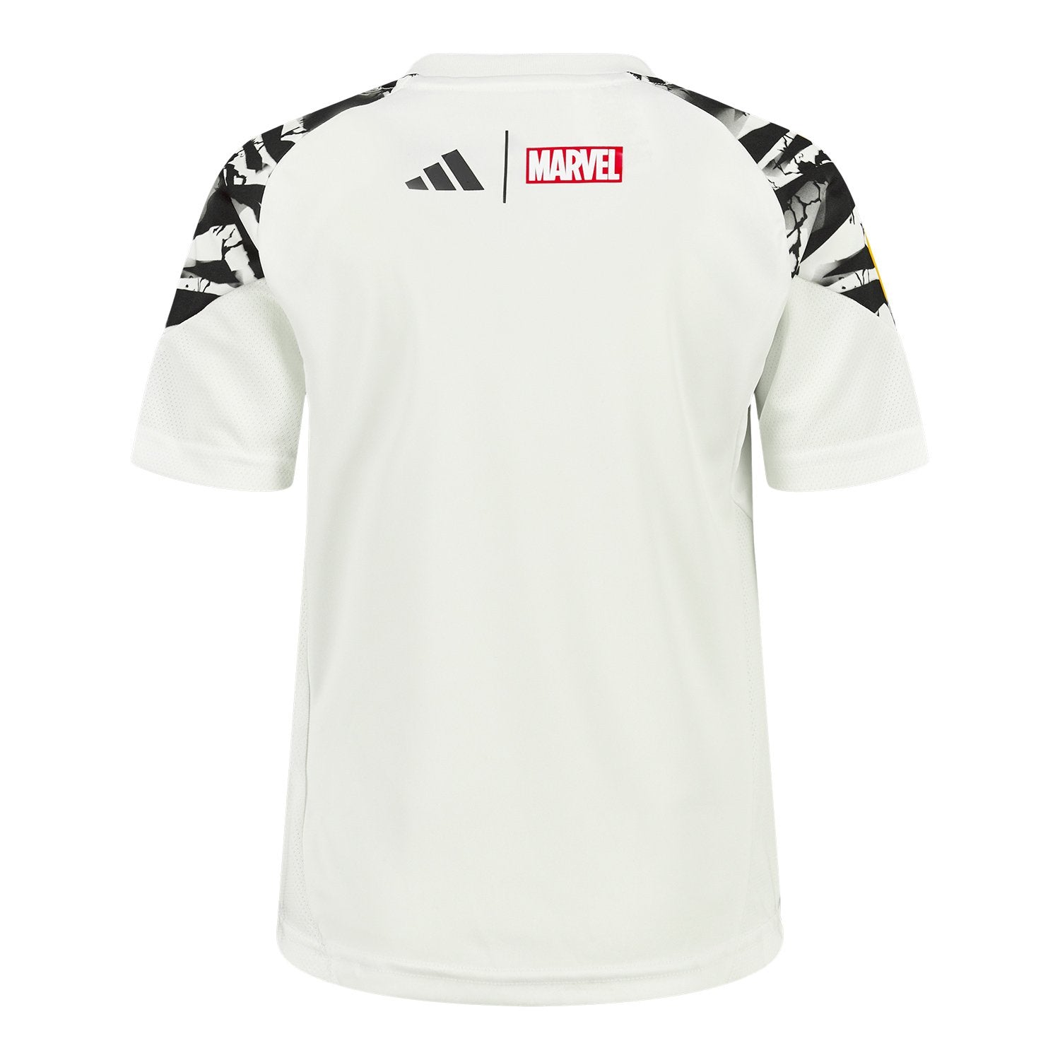ユース adidas Marvel トレーニングシャツ 25/26 ホワイト/ゴールド