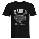 男款 Bernabéu x NFL 球场 T恤 黑色