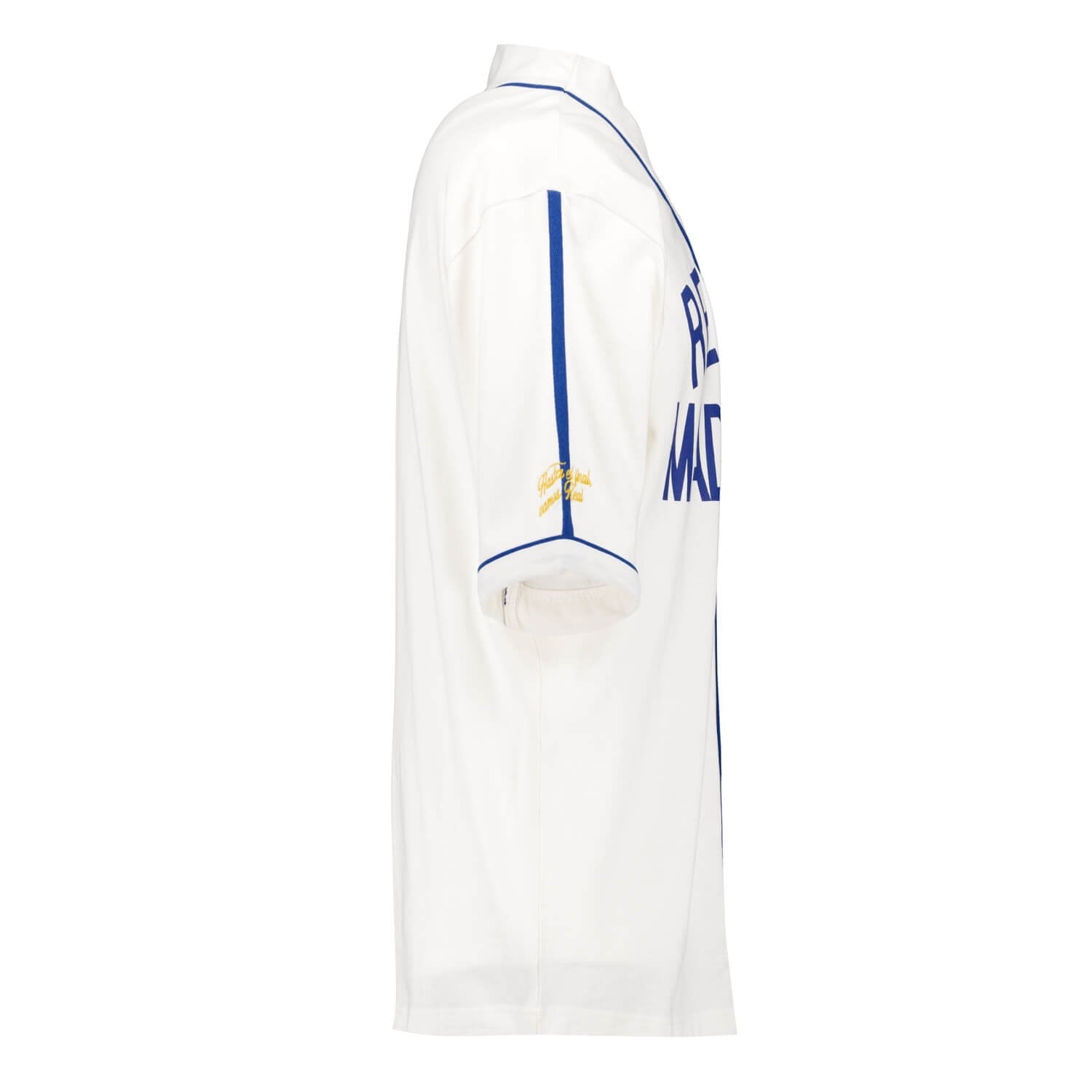 Mens Baseball Shirt Off White Real Madrid