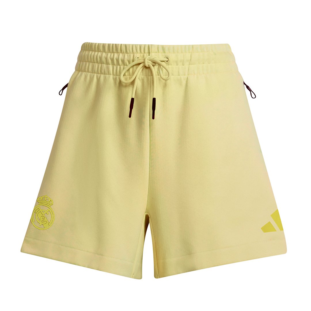 Womens adidas Real Urban Shorts Yellow